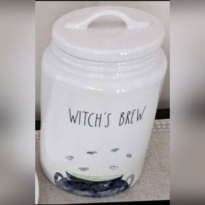 🎃 New WITCH'S BREW Canister Rae Dunn